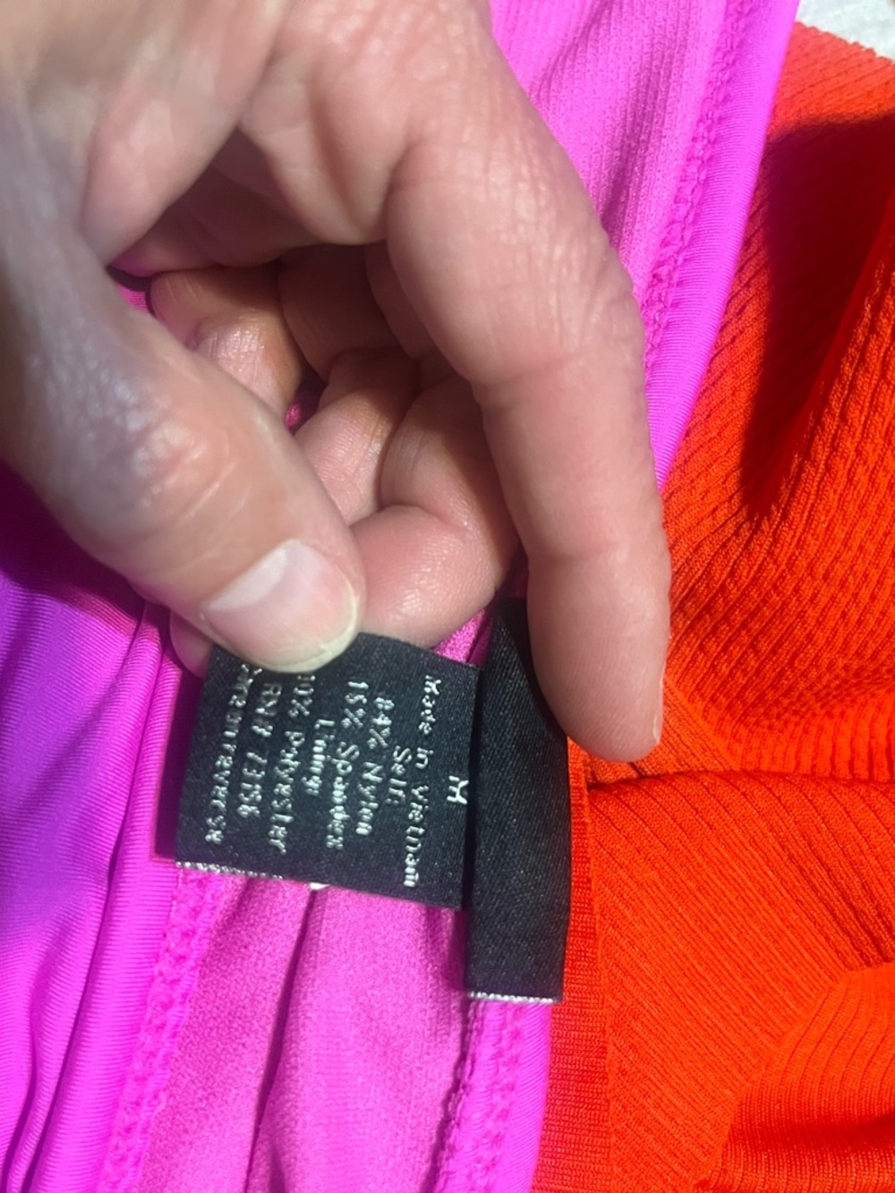 Apt. 9 Fuchsia Pink Ruffled Tankini Set - Picture 4 of 9